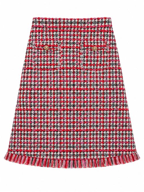 Gonna midi SELF PORTRAIT | AW26146MSKRRED